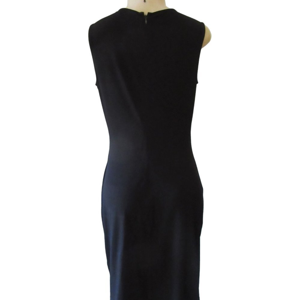Vintage Calvin Klein Knee Length Black Dress in Size 8 - Picture 6 of 7